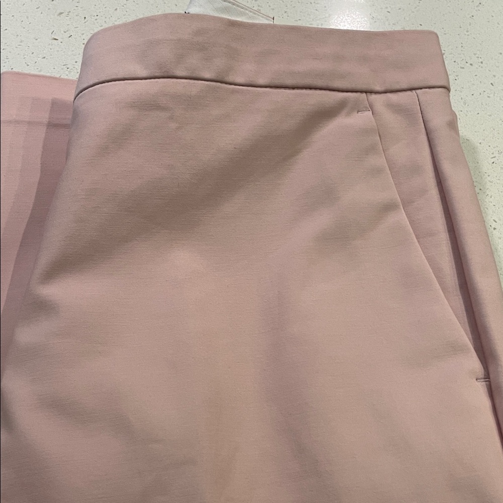 Stylish Pink Ankle Pants - Picture 5 of 5